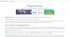 Desktop Screenshot of mappingeurope.com
